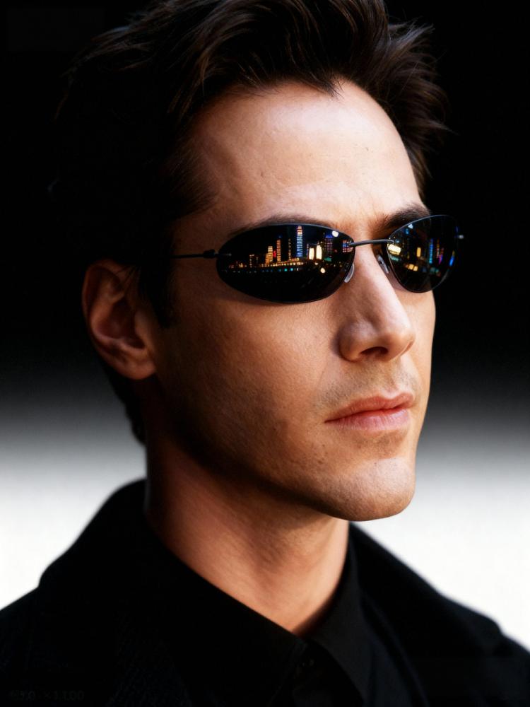 Sunglasses Cat Eye - Modieuze zonnebril zonder montuur, Cat-Eye-vorm, metalen