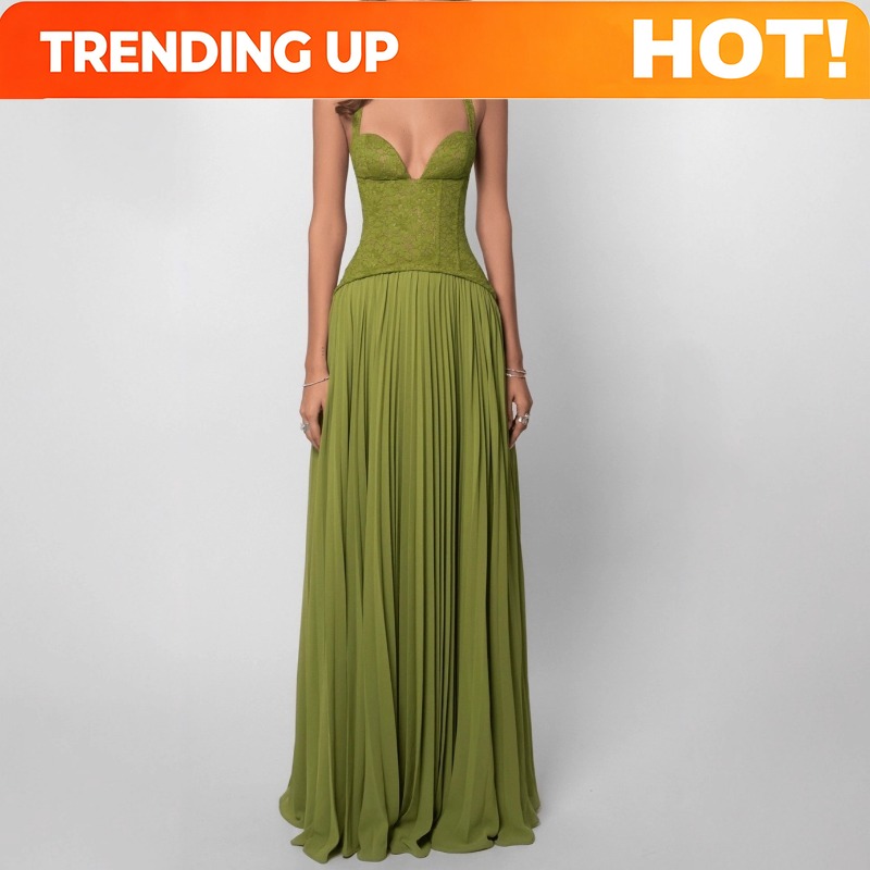Maxi Dress Halter - Sexy lage halter maxi jurk voor