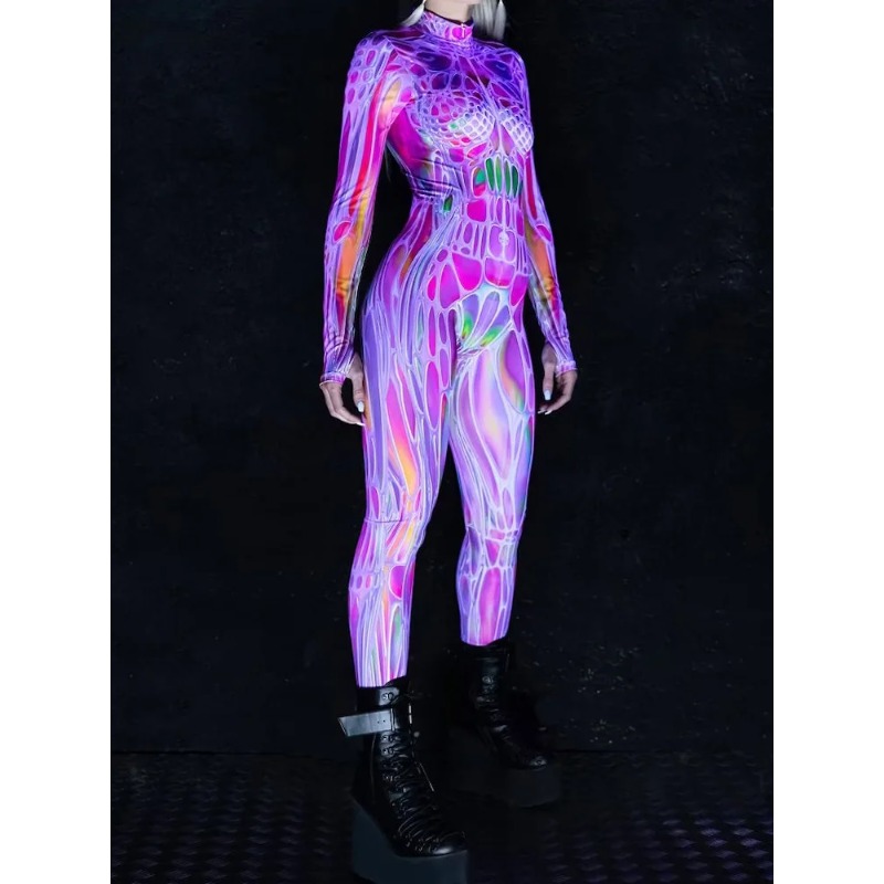 2026 Dames Cosplay Mode Lange  - Romper Floral Print recensie en prijs