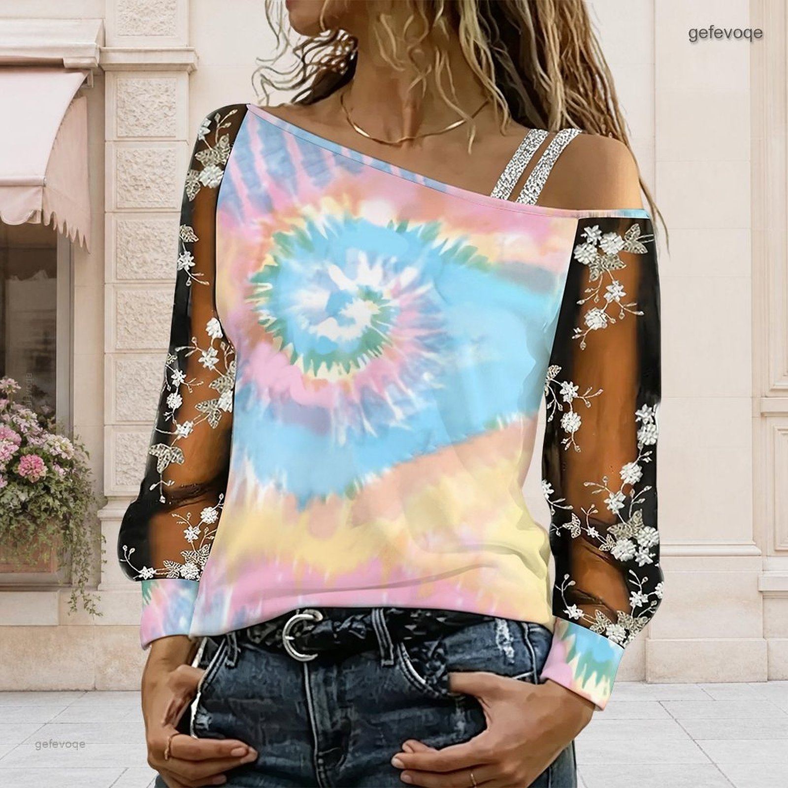 Dames off-shoulder blouse, asy - Blouse Off Shoulder recensie en prijs
