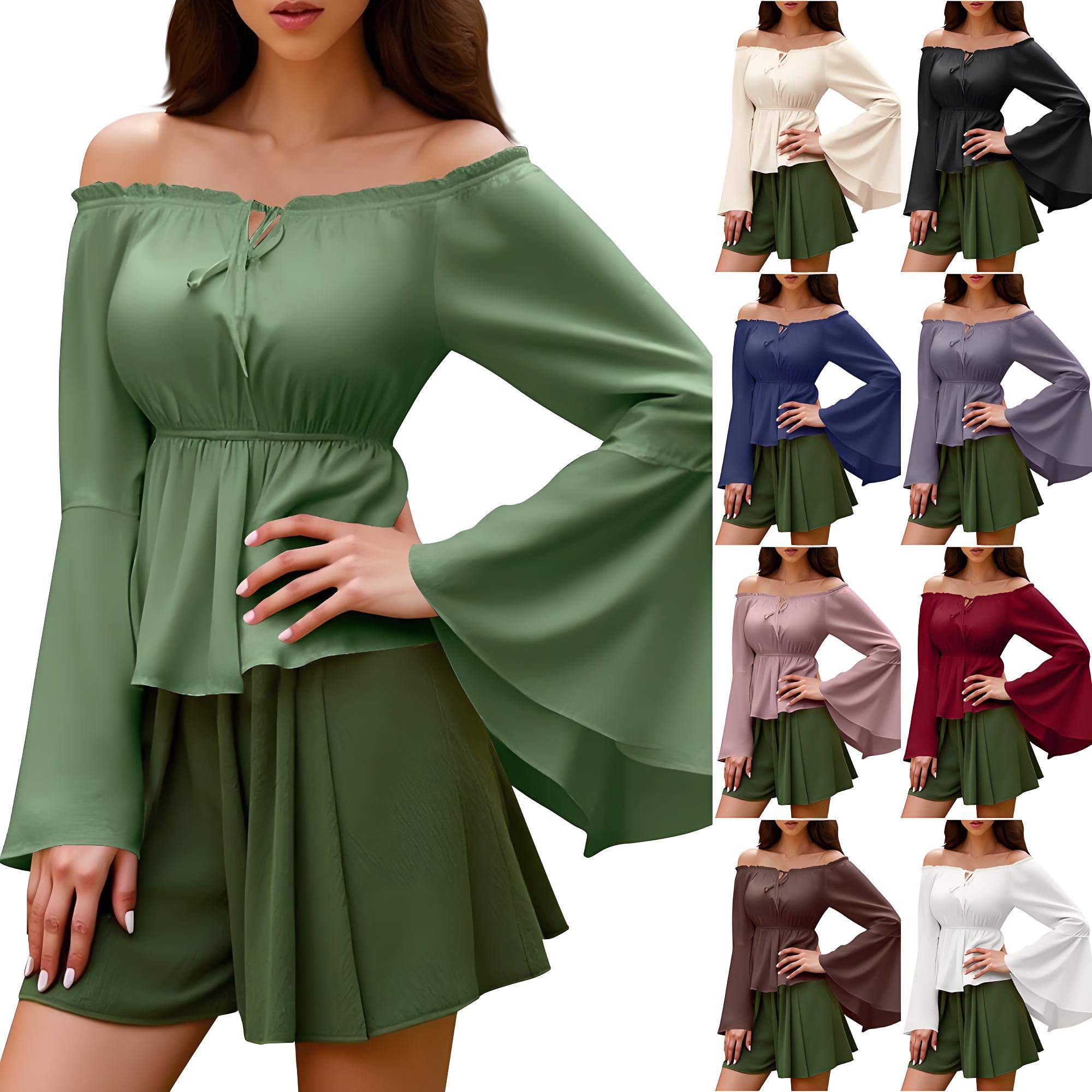 Renaissance blouse boer vrouwe - Blouse Off Shoulder recensie en prijs