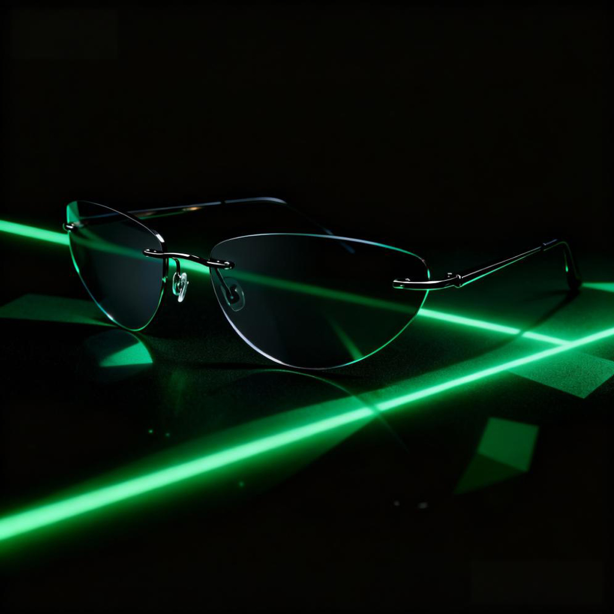 Modieuze zonnebril zonder mont - Sunglasses Cat Eye recensie en prijs