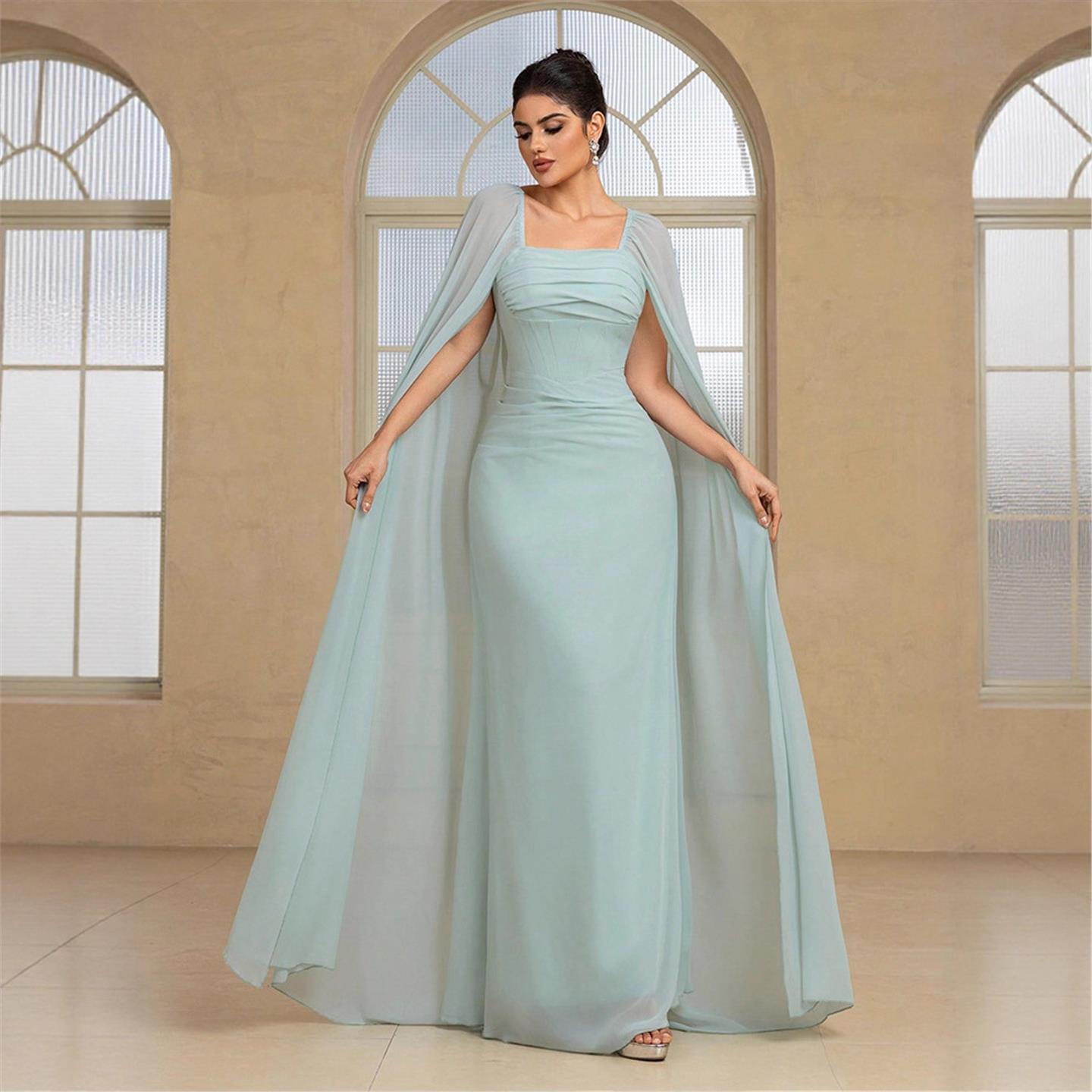 Elegante lange avondjurk, effe - Linen Dress Wrap recensie en prijs