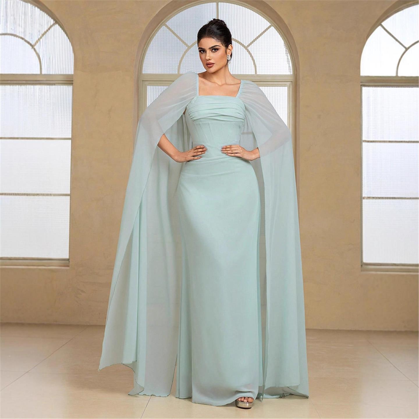 Elegante lange avondjurk, effe - Linen Dress Wrap recensie en prijs