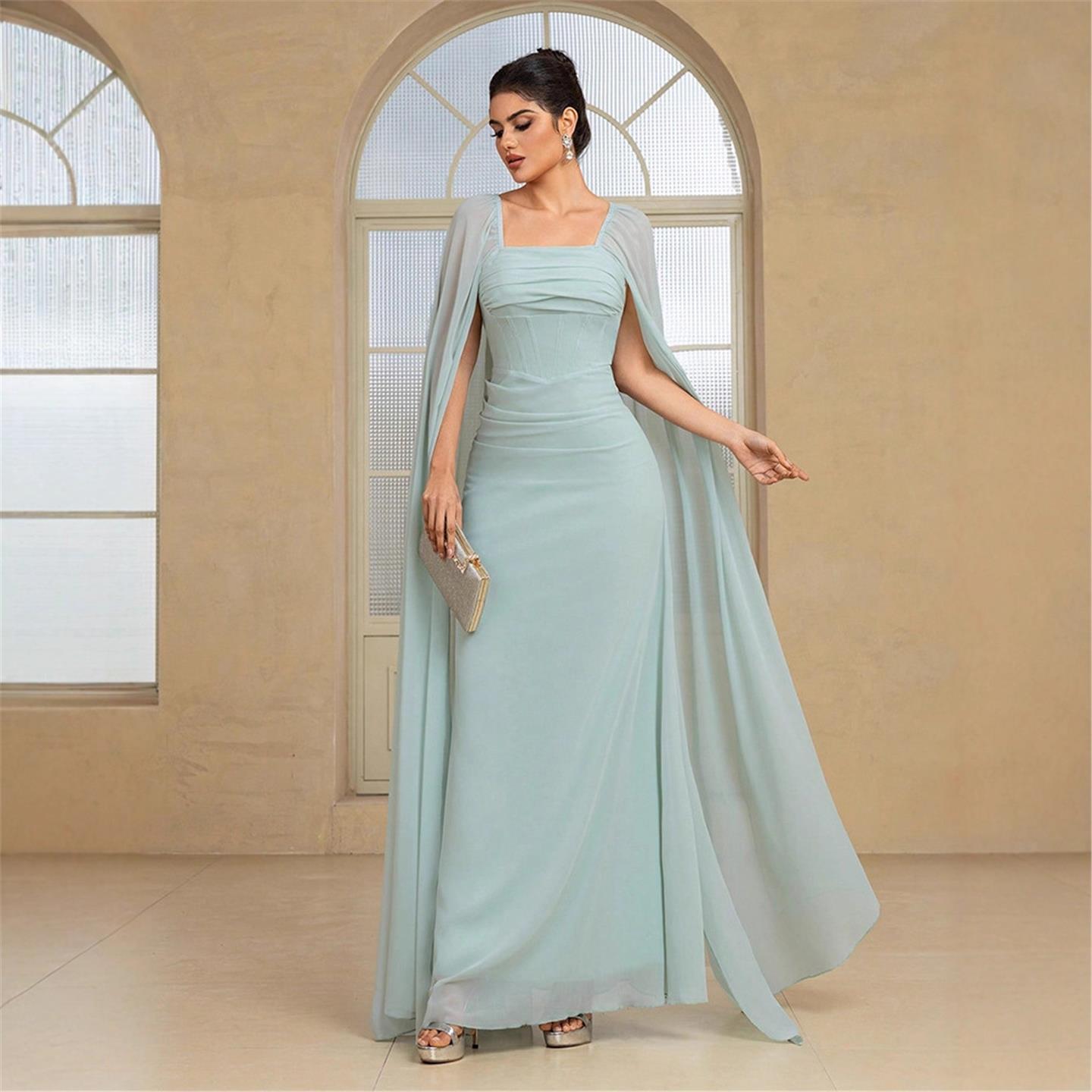 Elegante lange avondjurk, effe - Linen Dress Wrap recensie en prijs
