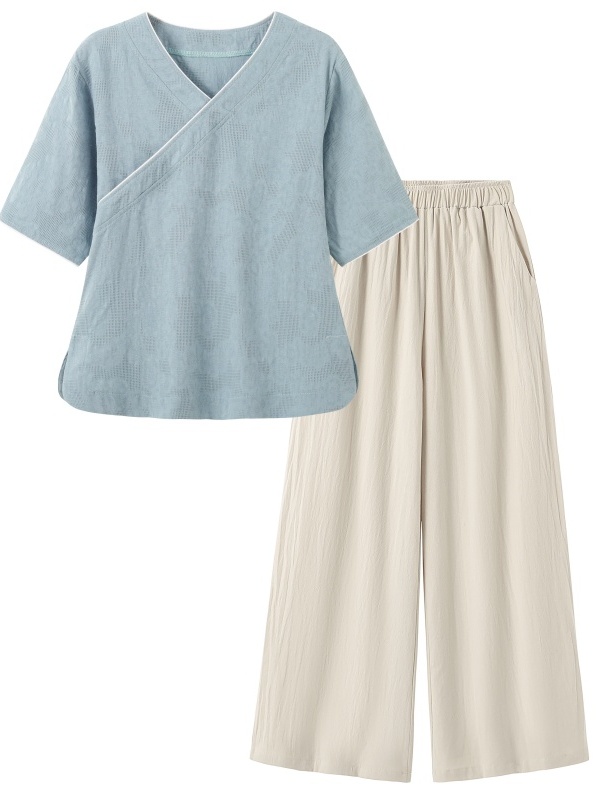 Nieuwe Chinese stijl artistiek - Linen Pant Wide recensie en prijs