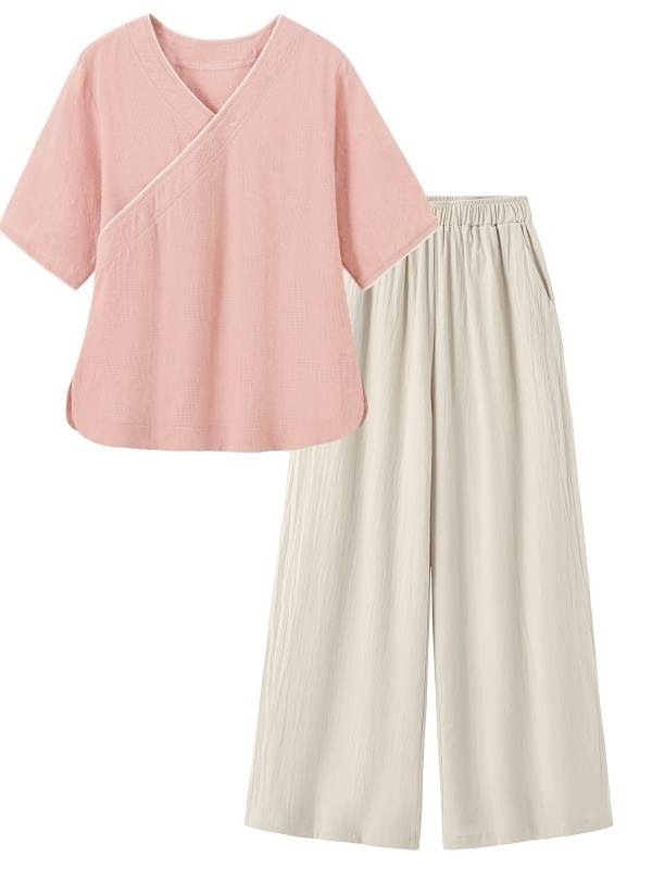 Nieuwe Chinese stijl artistiek - Linen Pant Wide recensie en prijs
