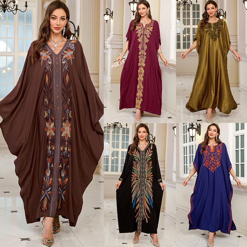 Geborduurde lange kaftans voor - Cover Up Kaftan recensie en prijs